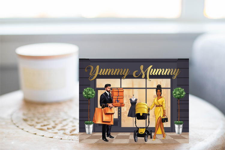 Yummy Mummy- Black Luxe Mom
