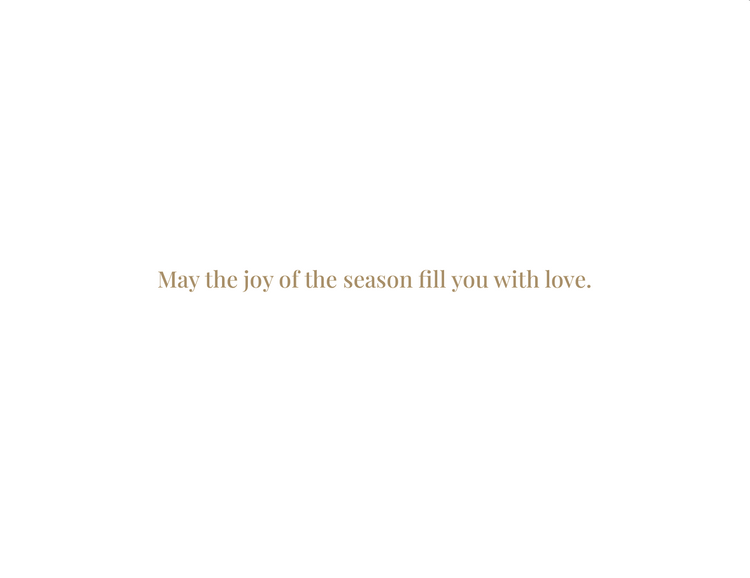Friendship Christmas Card
