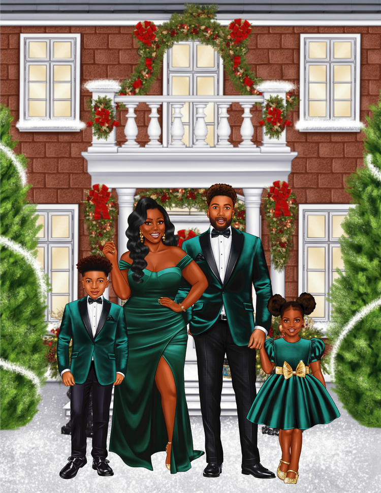 Black Family Christmas