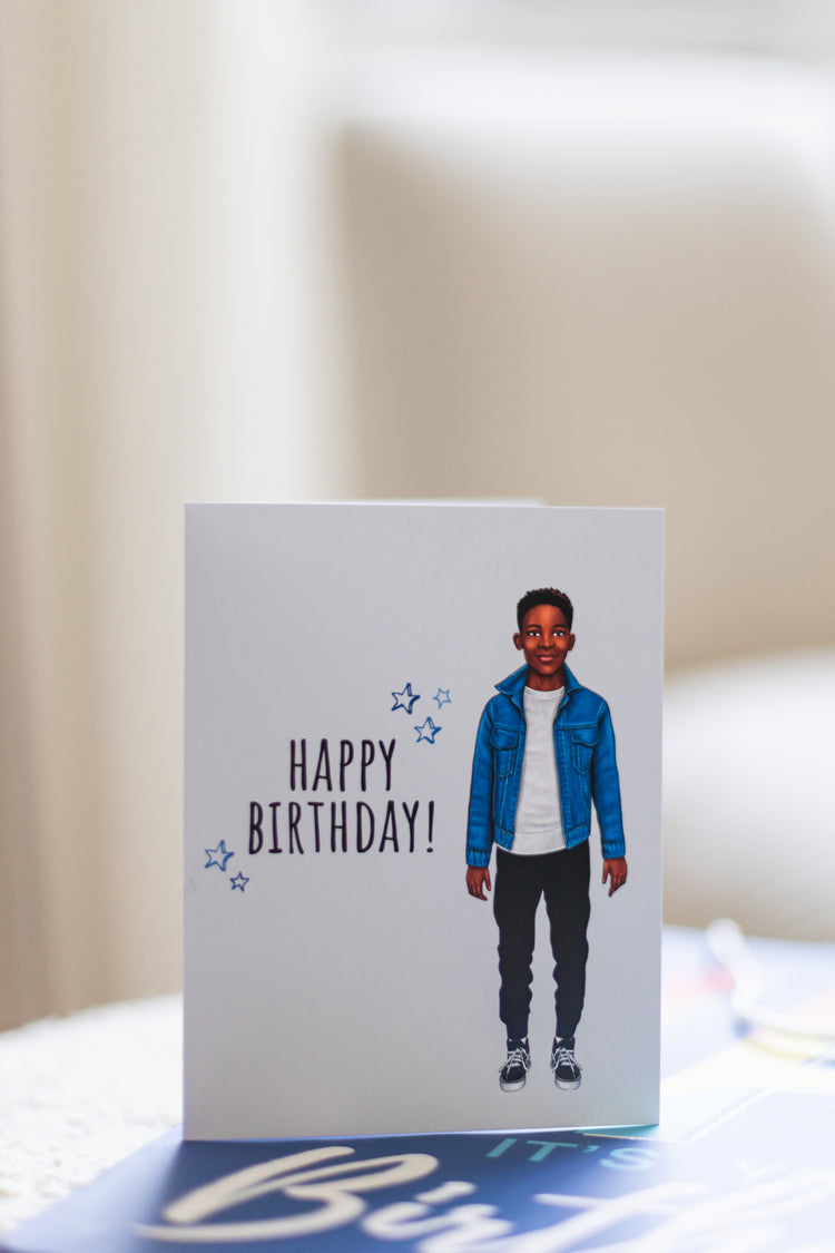 Black Boy Happy Birthday