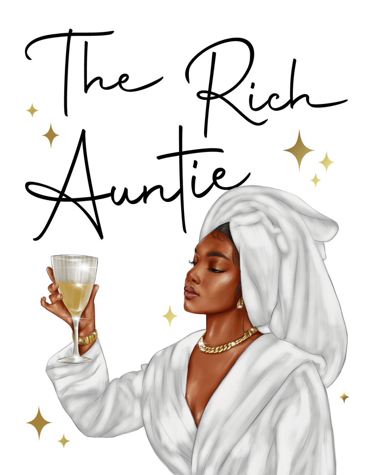 Rich Auntie Greeting Card
