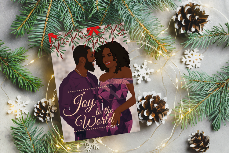 Joy to the World - Christmas Card