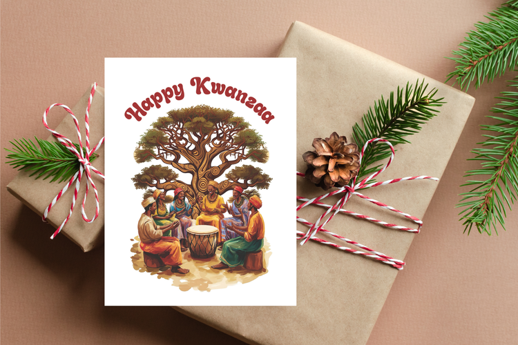 Happy Kwanzaa – Community Celebration Greeting Card