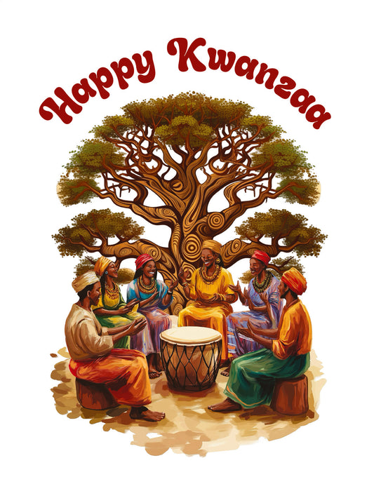 Happy Kwanzaa – Community Celebration Greeting Card