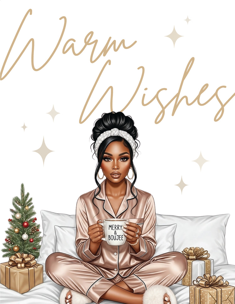Warm Wishes – Luxury Christmas Greeting Card