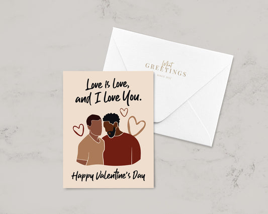 LGBTQ+ Gay Men's Valentines Day