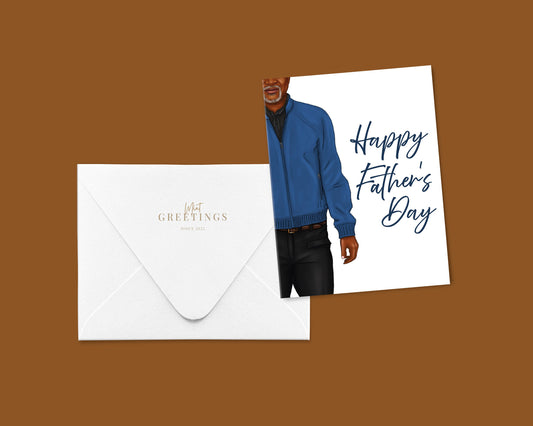Mature Man Father's Day Card