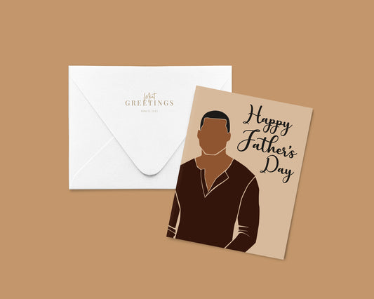 Happy Father's Day- Young Black Father